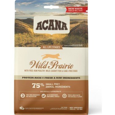 Acana Wild Prairie Kedi Maması 4.5kg (Tüm Irk ve Yaşam Evreleri İçin)