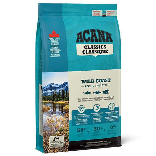 Acana Classics Wild Coast Köpek Maması 2kg (Tüm Irklar ve Yaşam Evreleri İçin)