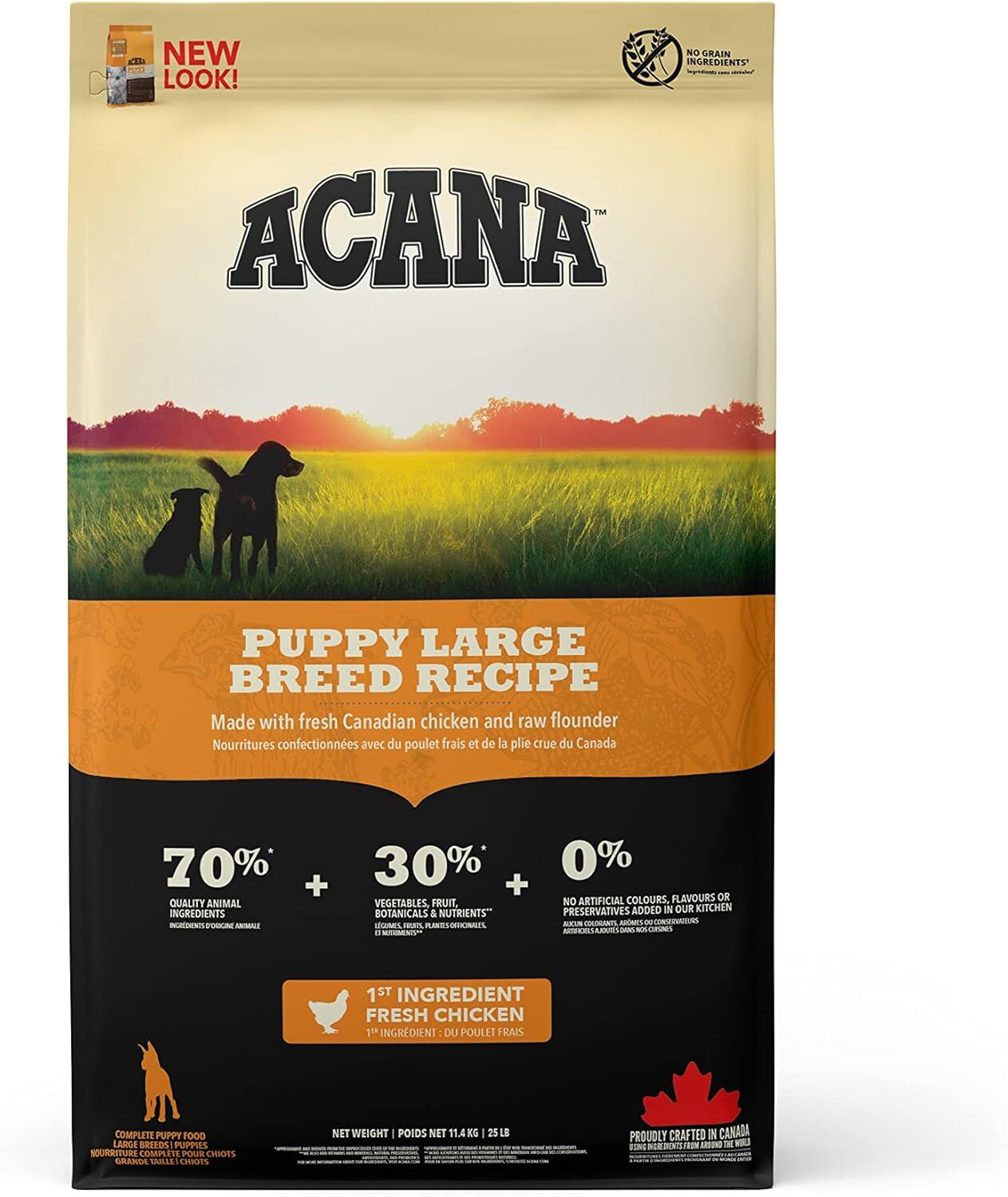 Acana Heritage Puppy Large Breed 11.4kg (Büyük Irk Yavru Köpekler İçin)