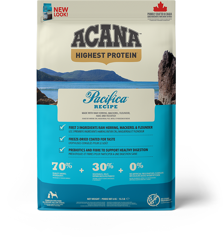 Acana Pacifica Köpek Maması 11.4 kg (Tüm Irk ve Yaşam Evreleri İçin)