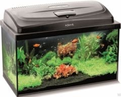 Aquael CLASSIC BOX 80 Düz Cam (Siyah)