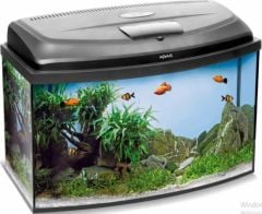 Aquael CLASSIC BOX 102L (80x35x40cm) Oval Cam (Siyah)