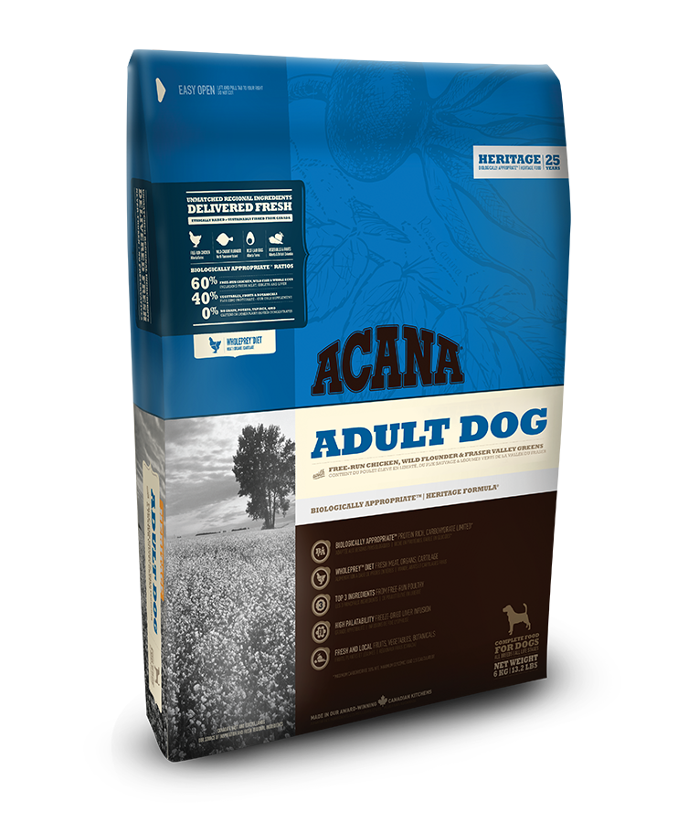 ACANA Heritage - Adult 2 kg (Yetişkin köpek maması)