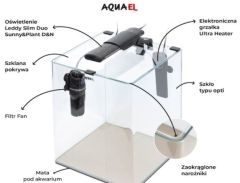 Aquael OptiBent Set 20 (Beyaz)