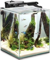 Aquael Fish Shrimp Set Duo 35 Akvaryum (BEYAZ)