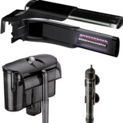 Aquael Fish Shrimp Set Duo 35 Akvaryum (BEYAZ)