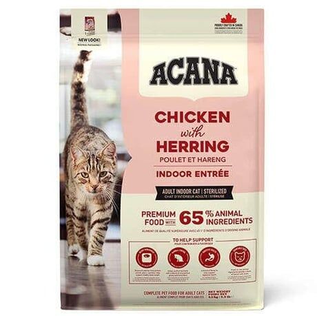 Acana Indoor Entree Sterilised 4.5 Kg (Yetişkin Kedi Maması)