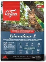 --SON KULLANIM TARİHİ 26-6-2026-- Orijen Guardian 8 1.8kg (Yetişkin) Kedi Maması